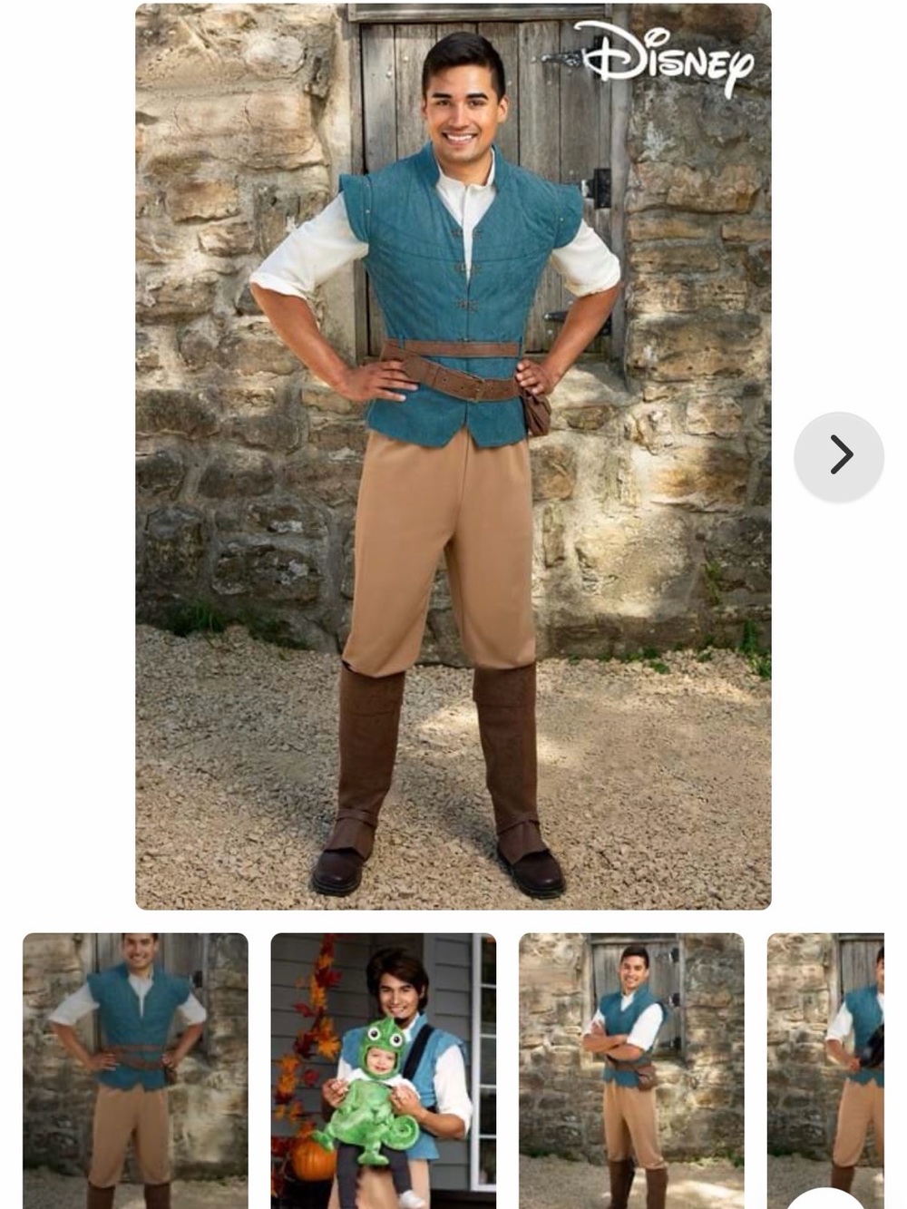 Disney Men’s Flynn Rider Costume